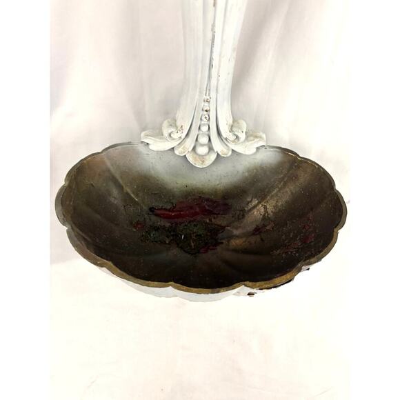 VTG Homco Home Interior Large White Ladle Spoon Wall Plaque Syroco 1970s - Picture 2 of 16